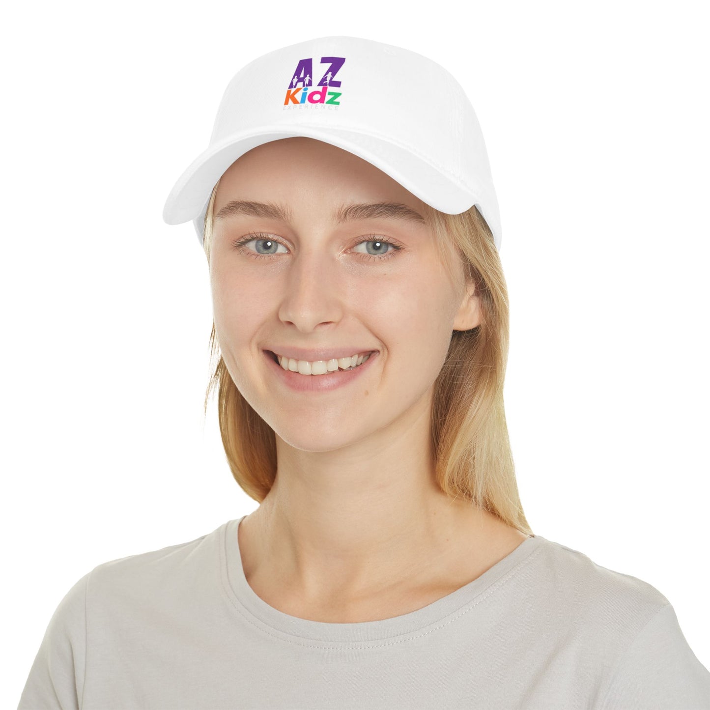 Low Profile Cotton Baseball Cap – Adjustable Hat Supporting AZ Kidz Experience