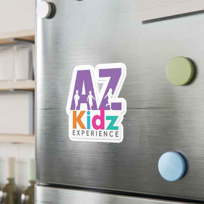 AZ Kidz Experience Vinyl Stickers – Colorful Kiss-Cut Decals for Kids’ Rooms, Playrooms, Laptops & Party Favors