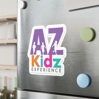 AZ Kidz Experience Vinyl Stickers – Colorful Kiss-Cut Decals for Kids’ Rooms, Playrooms, Laptops & Party Favors