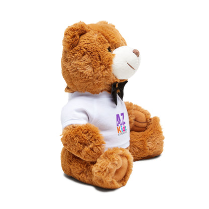AZ Kidz Experience Teddy Bear – Plush Gift with Logo Shirt