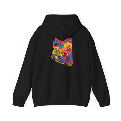 AZ Kidz Experience Hoodie | Colorful Arizona State Sweatshirt | Playful Adventure Gift for Adults & Families