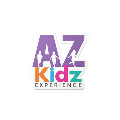 AZ Kidz Experience Vinyl Stickers – Colorful Kiss-Cut Decals for Kids’ Rooms, Playrooms, Laptops & Party Favors