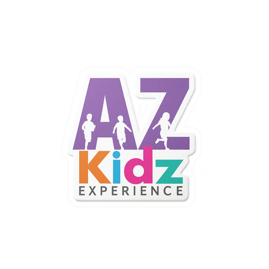 AZ Kidz Experience Vinyl Stickers – Colorful Kiss-Cut Decals for Kids’ Rooms, Playrooms, Laptops & Party Favors