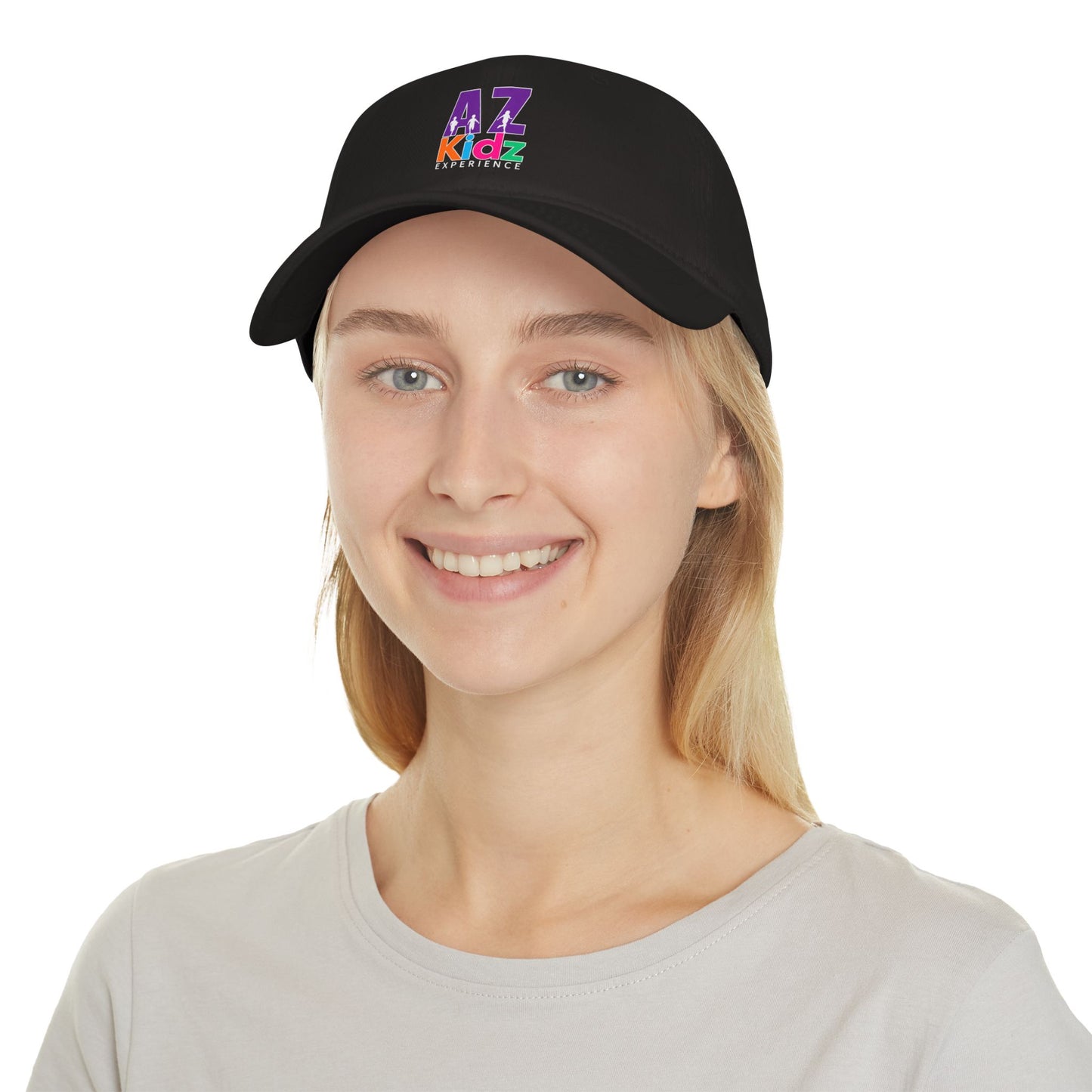 Low Profile Cotton Baseball Cap – Adjustable Hat Supporting AZ Kidz Experience