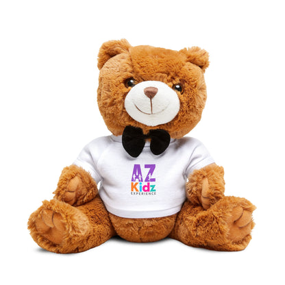 AZ Kidz Experience Teddy Bear – Plush Gift with Logo Shirt