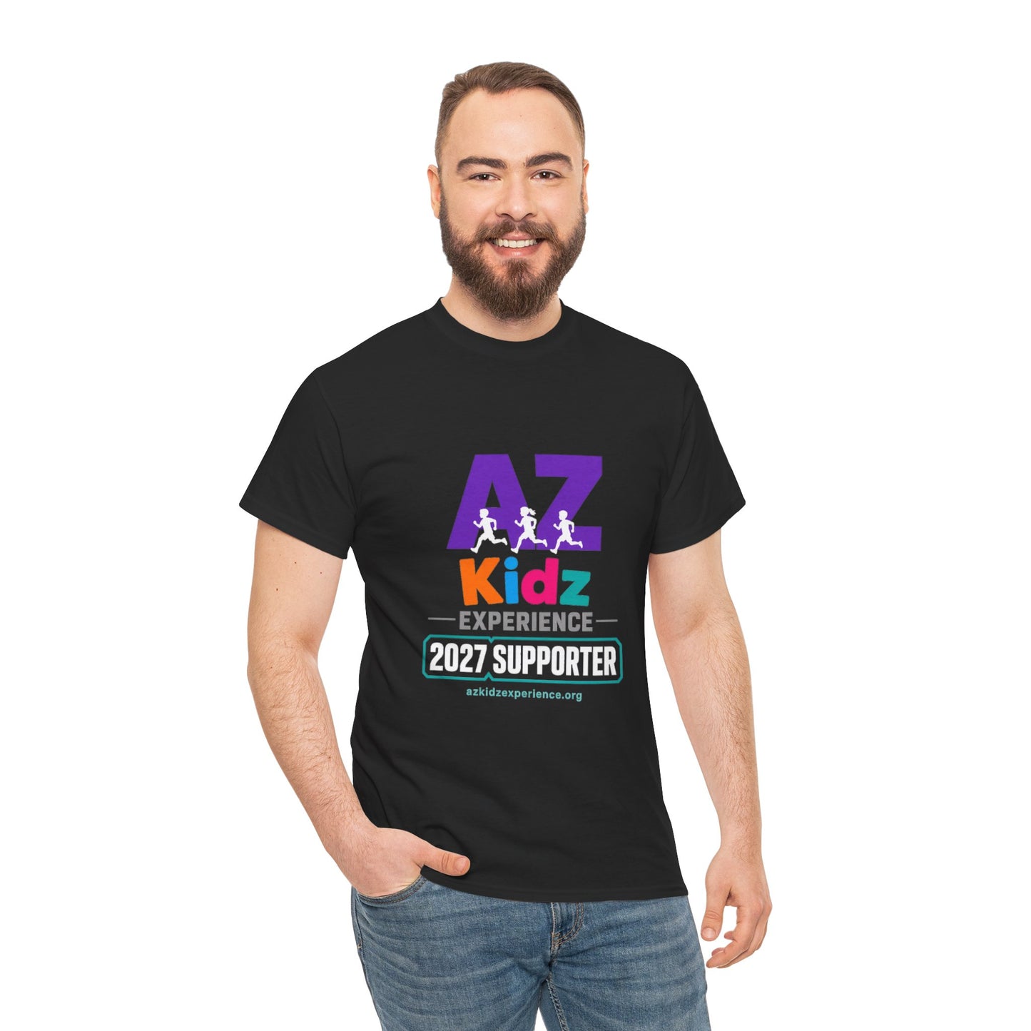 AZ Kidz Experience 2027 Supporter T-Shirt – Black