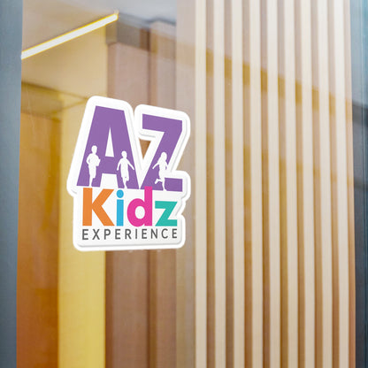 AZ Kidz Experience Vinyl Stickers – Colorful Kiss-Cut Decals for Kids’ Rooms, Playrooms, Laptops & Party Favors