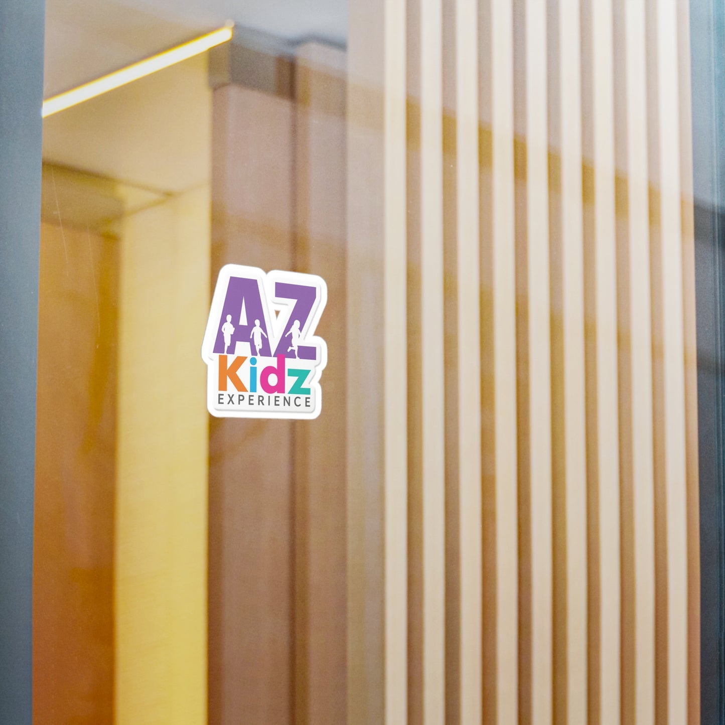 AZ Kidz Experience Vinyl Stickers – Colorful Kiss-Cut Decals for Kids’ Rooms, Playrooms, Laptops & Party Favors