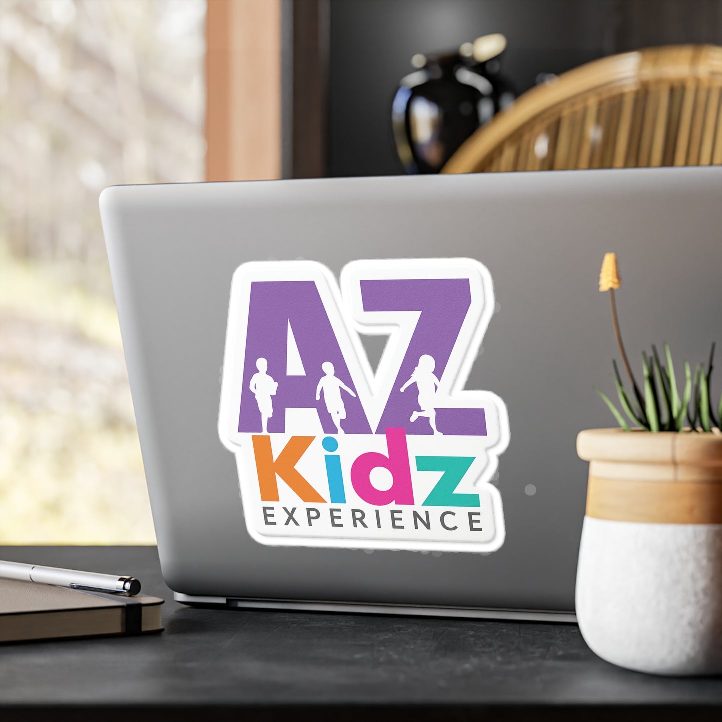 AZ Kidz Experience Vinyl Stickers – Colorful Kiss-Cut Decals for Kids’ Rooms, Playrooms, Laptops & Party Favors