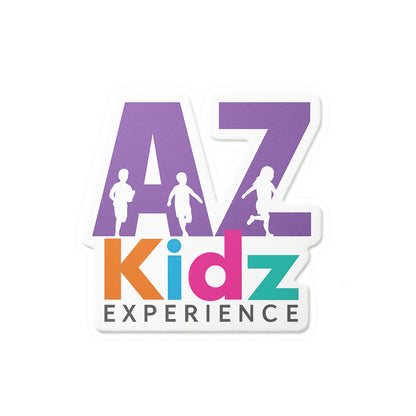 AZ Kidz Experience Vinyl Stickers – Colorful Kiss-Cut Decals for Kids’ Rooms, Playrooms, Laptops & Party Favors