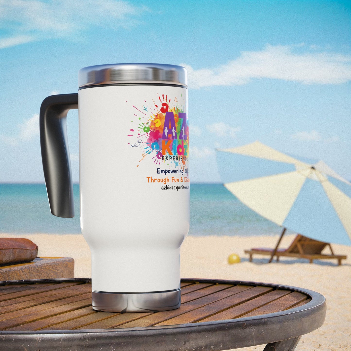 Empowering Kids Stainless Steel Mug – AZ Kidz Experience 14oz